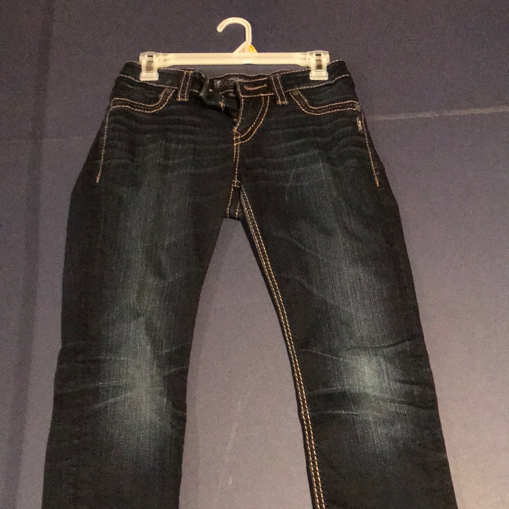 Silver jeans